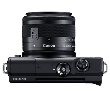 EOS M Digital Camera - EOS M200 (EF-M15-45mm f/3.5-6.3 IS STM 